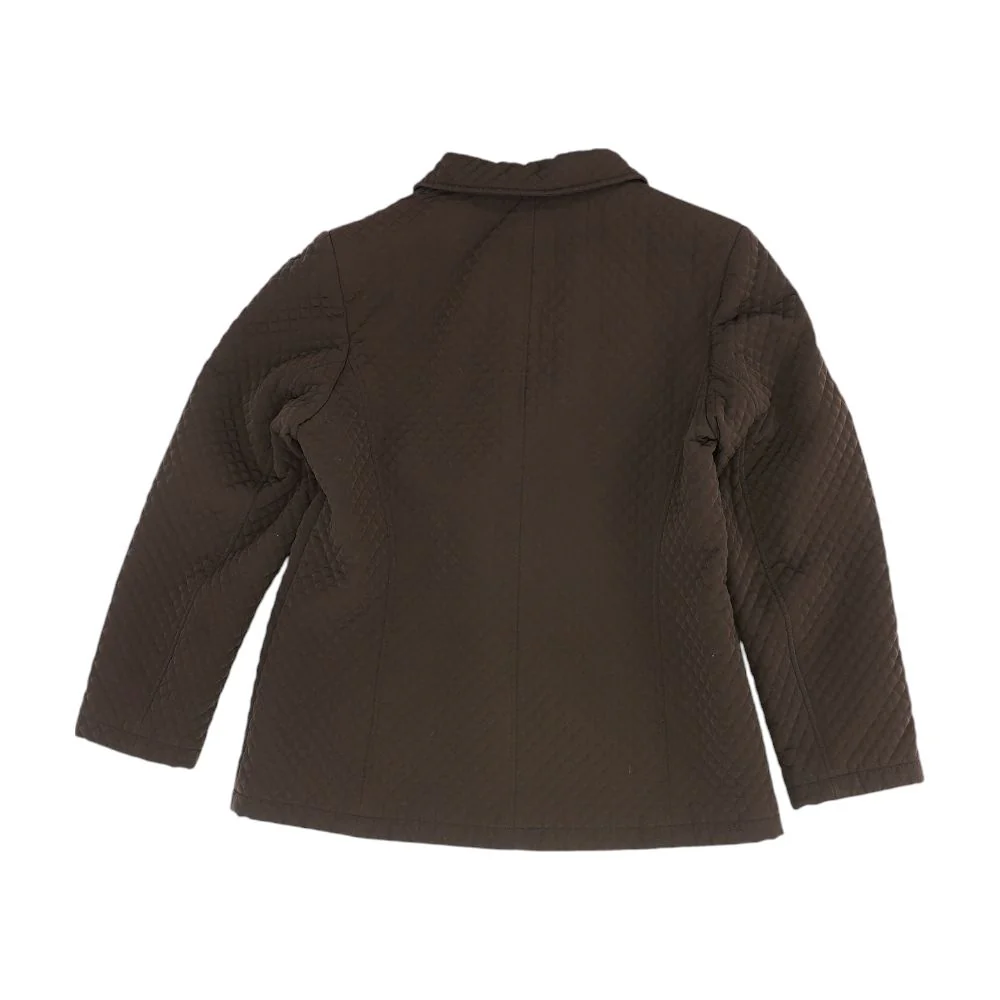 Brown Solid Lightweight Jacket - Image 2