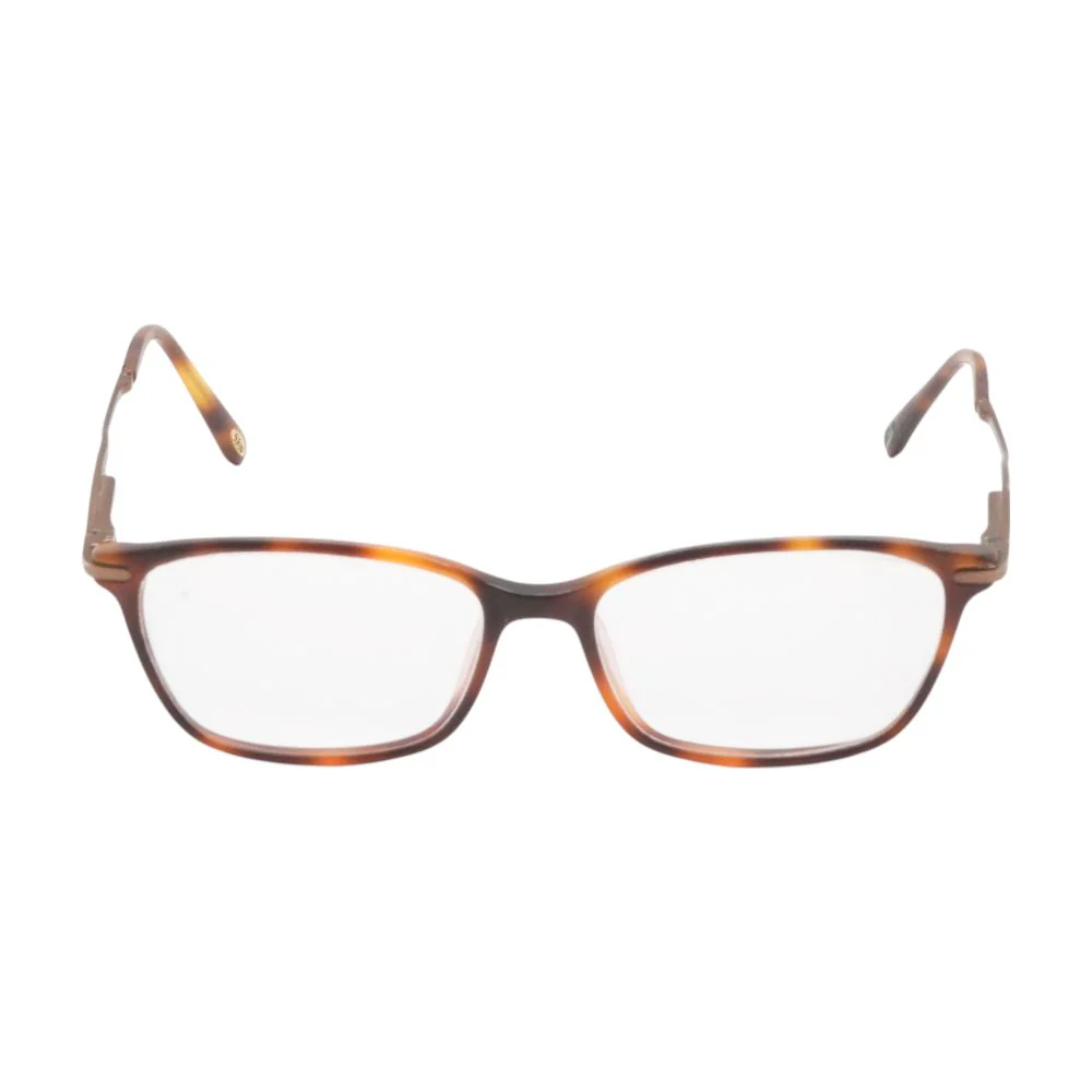 Brown Square Unknown Prescription Eyeglasses - Image 2