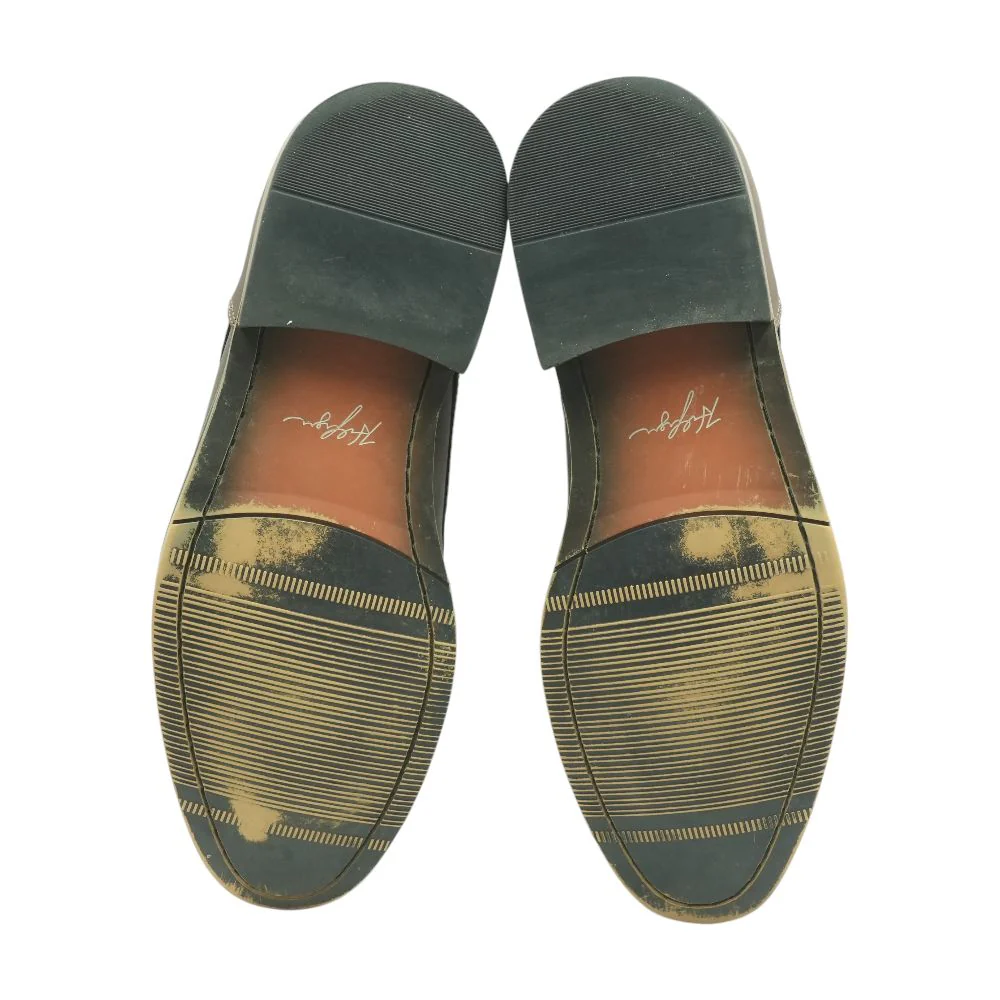 Brown Wingtip Oxford Dress Shoes - Image 5