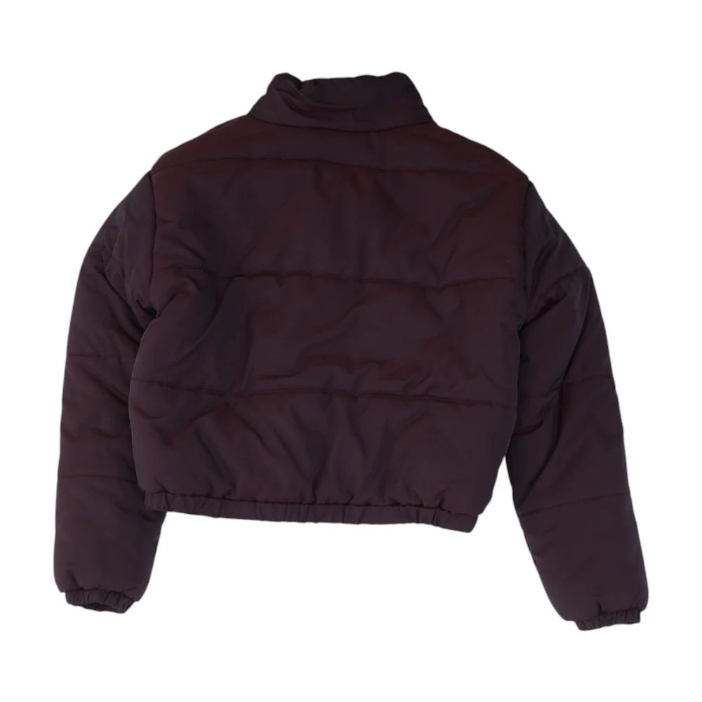 Burgundy Puffer Jacket - Image 2