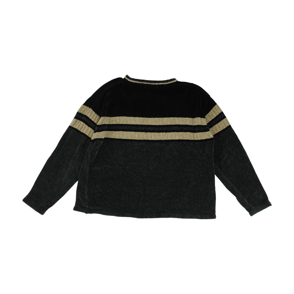 Multi Striped Pullover Sweater - Image 2