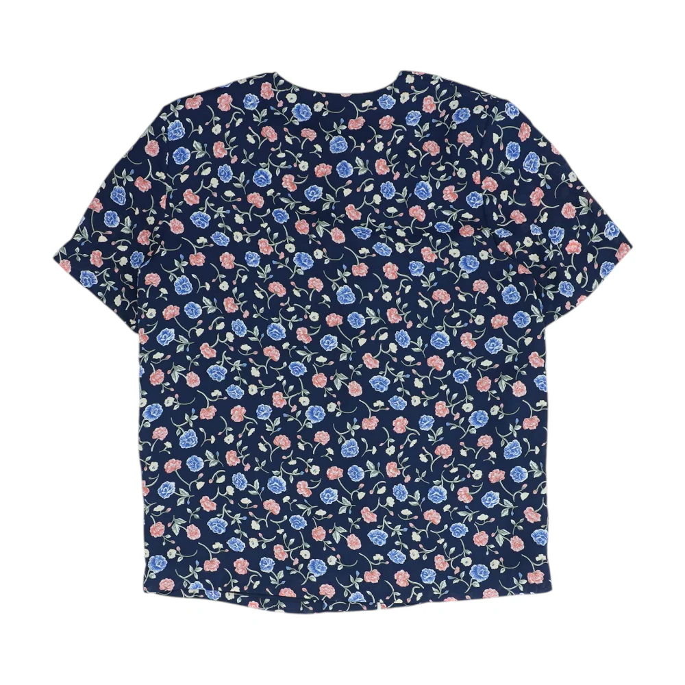 Navy Floral Button Down - Image 2