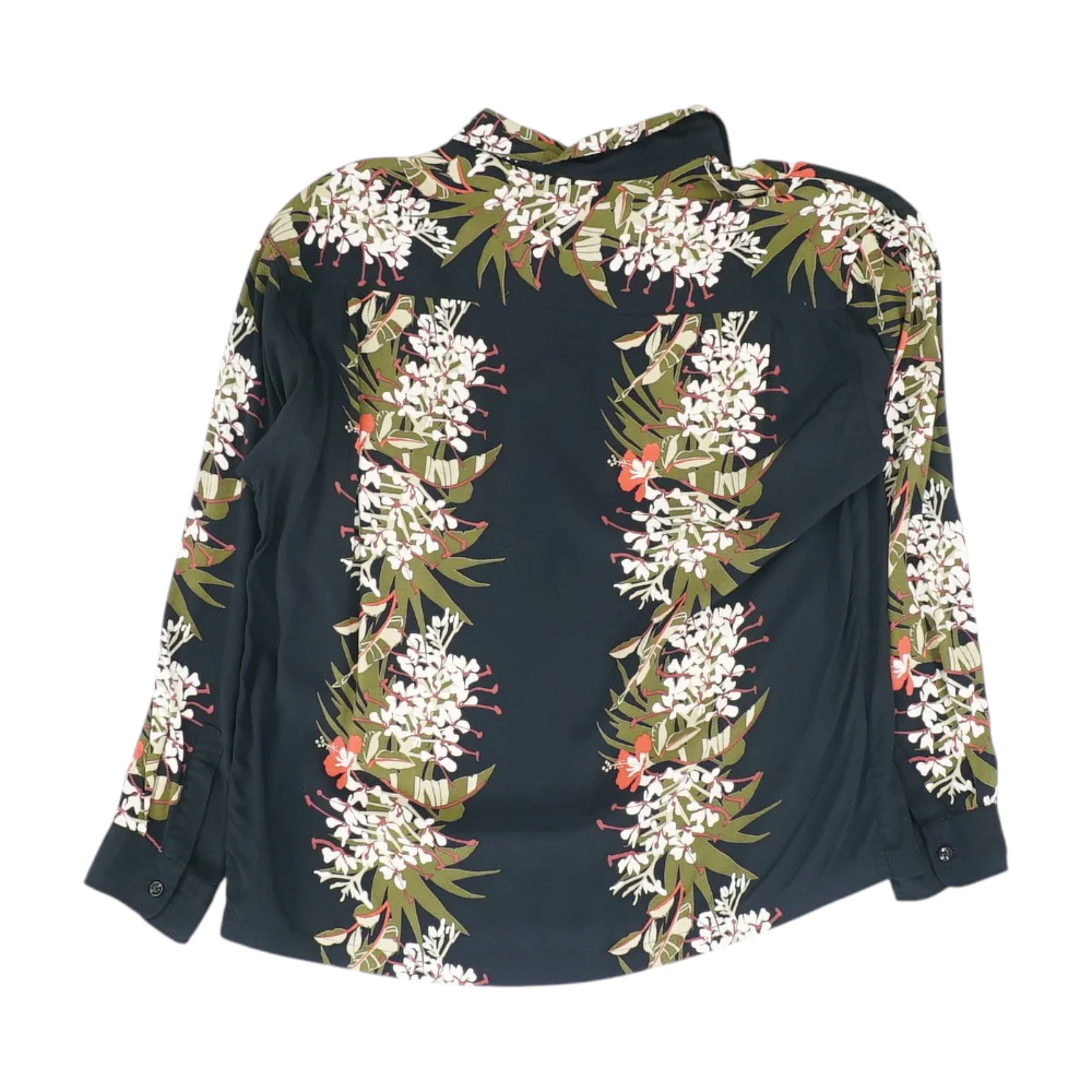 Black Floral Button Down - Image 2