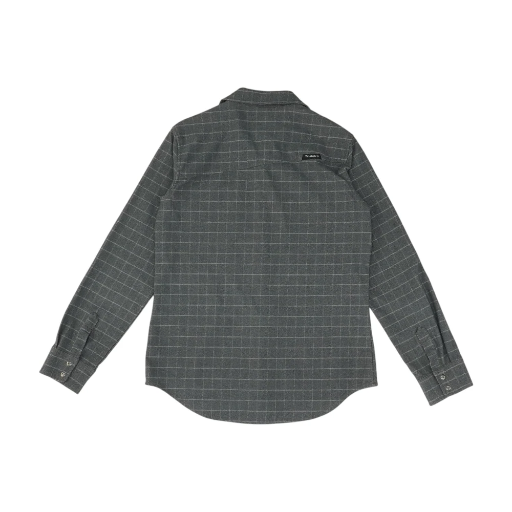 Gray Check Button Down - Image 2