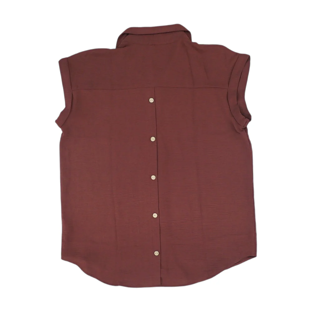 Burgundy Button Down - Image 2