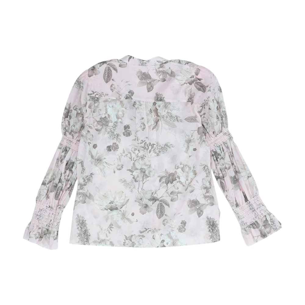 Pink Floral Button Down - Image 2