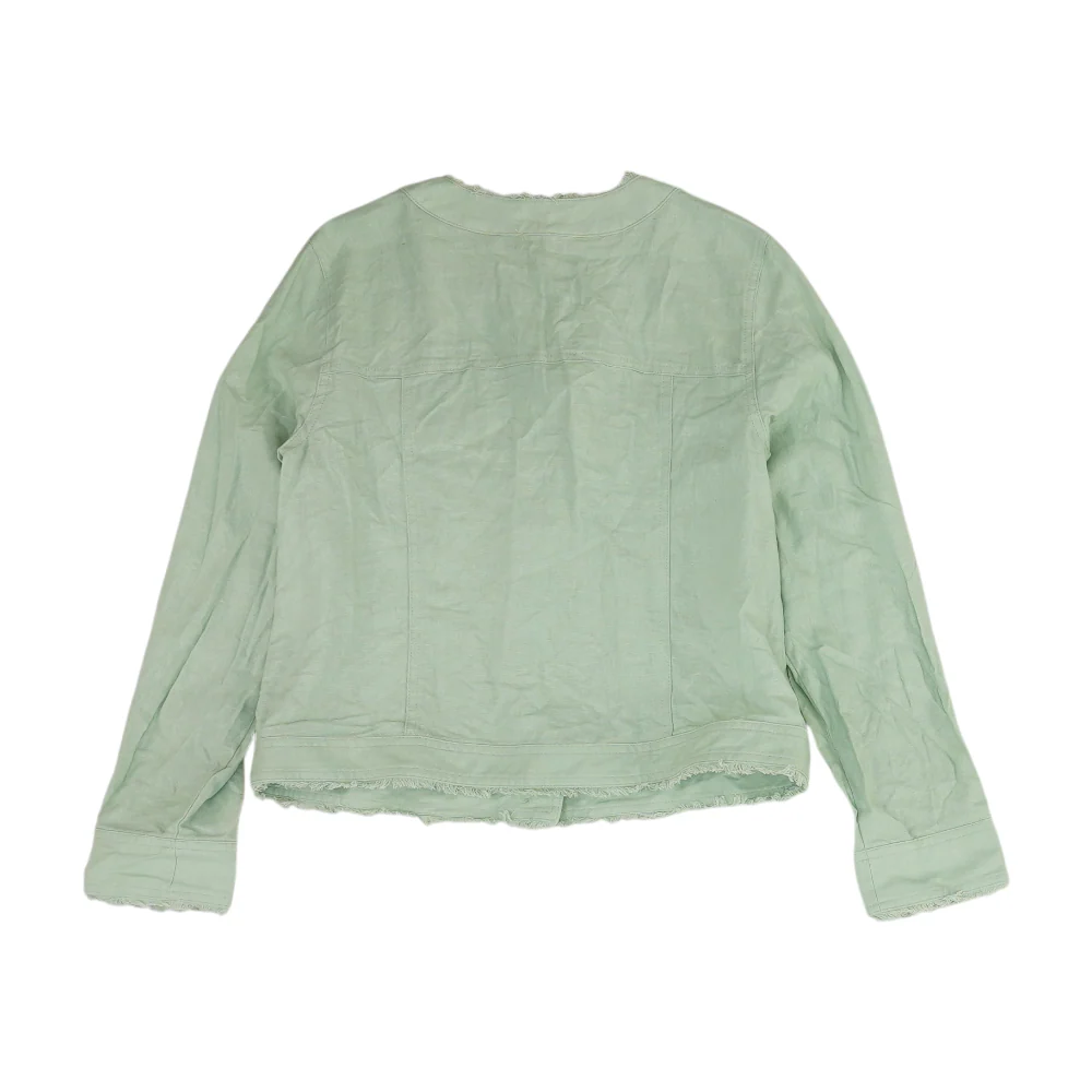 Green Button Down - Image 2