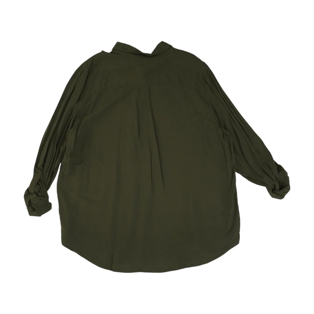 Green Button Down - Image 2