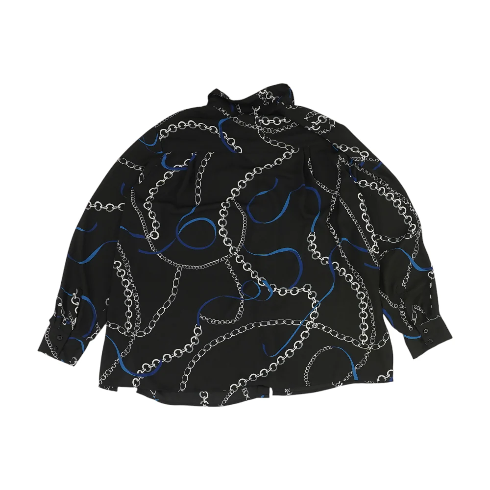 Black Graphic Button Down - Image 2