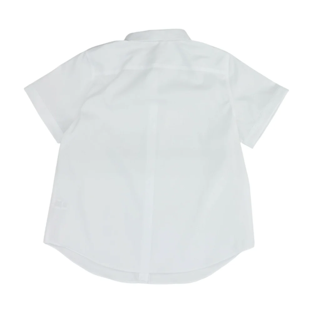 White Petite Button Down - Image 2