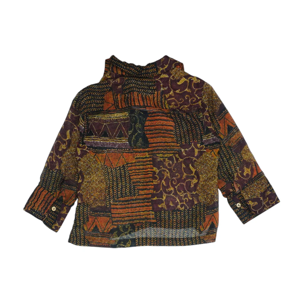 Multi Petite Graphic Button Down - Image 2
