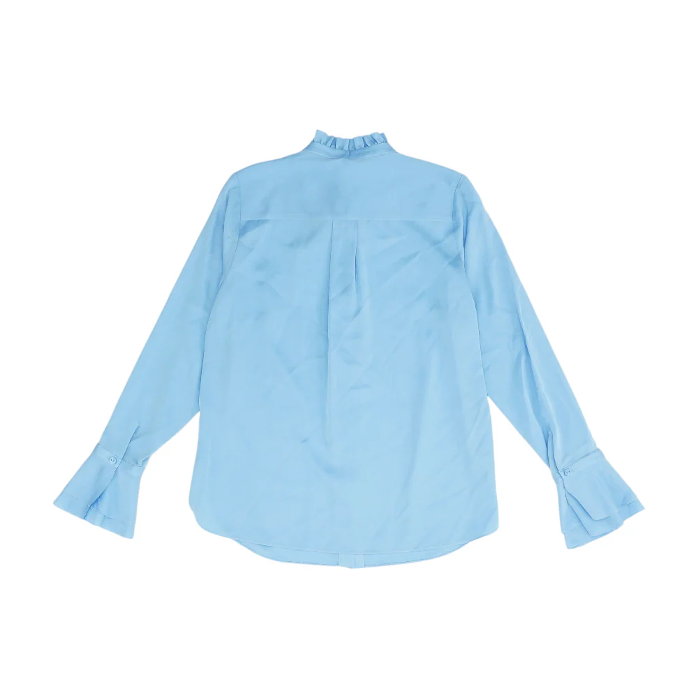 Blue Button Down Sweater - Image 2