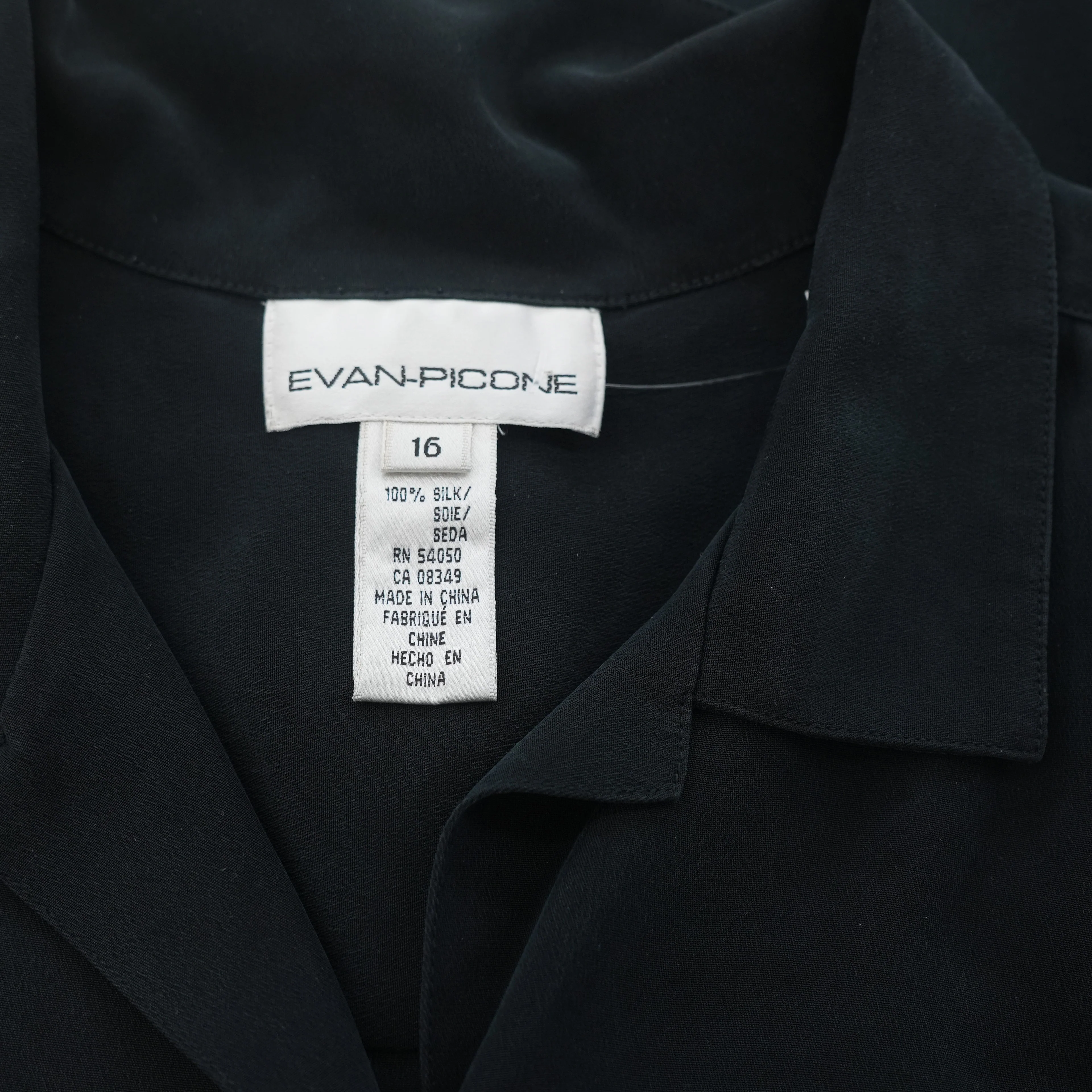 Vintage Black Button Down - Image 3