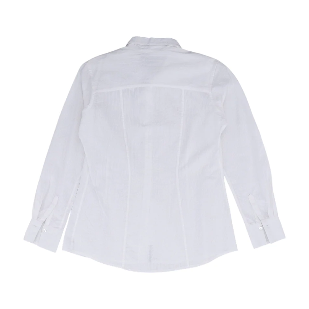 White Striped Button Down - Image 2