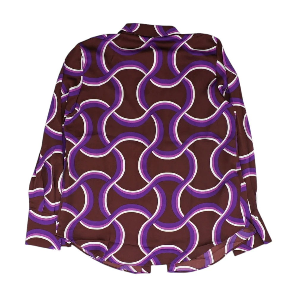 Burgundy Graphic Button Down - Image 2