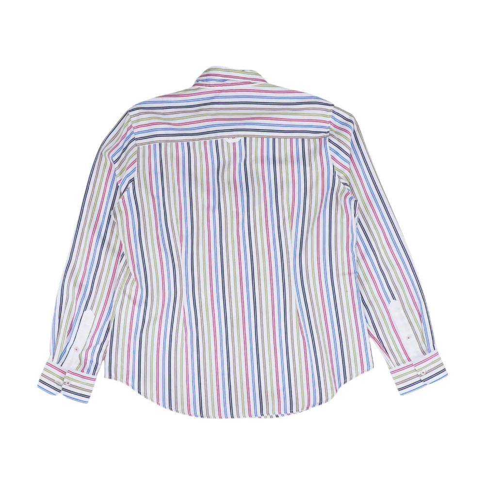White Striped Button Down - Image 2
