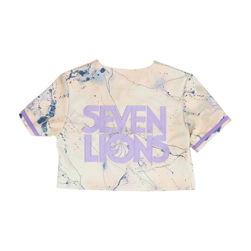 Beige Graphic Button Down - Image 2