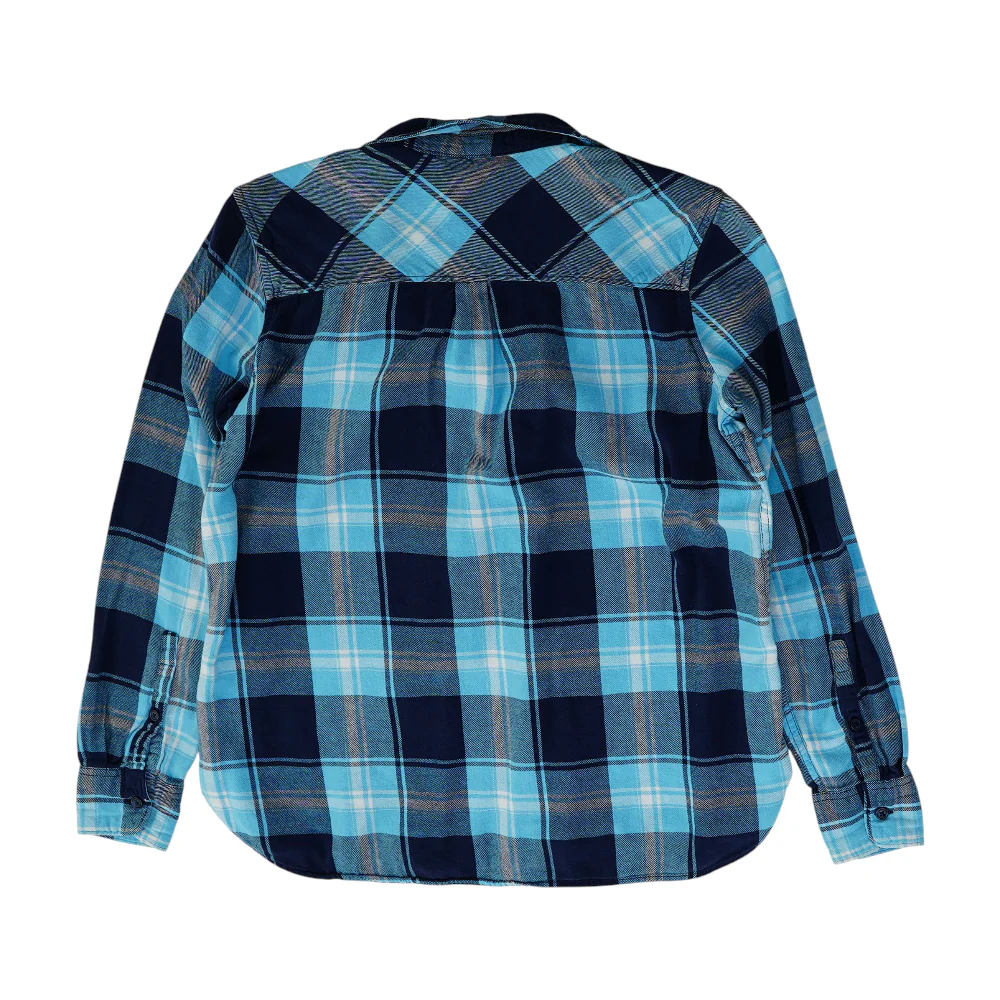 Blue Plaid Button Down - Image 2