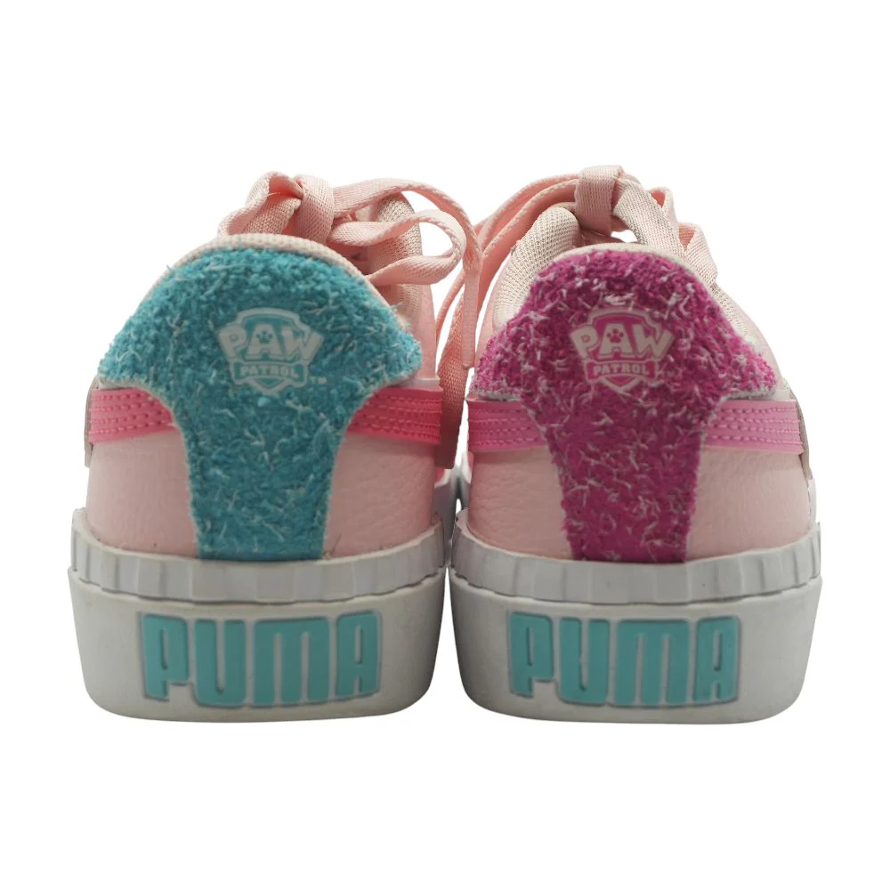 Cali Pink Leather Athletic Shoes - Image 2