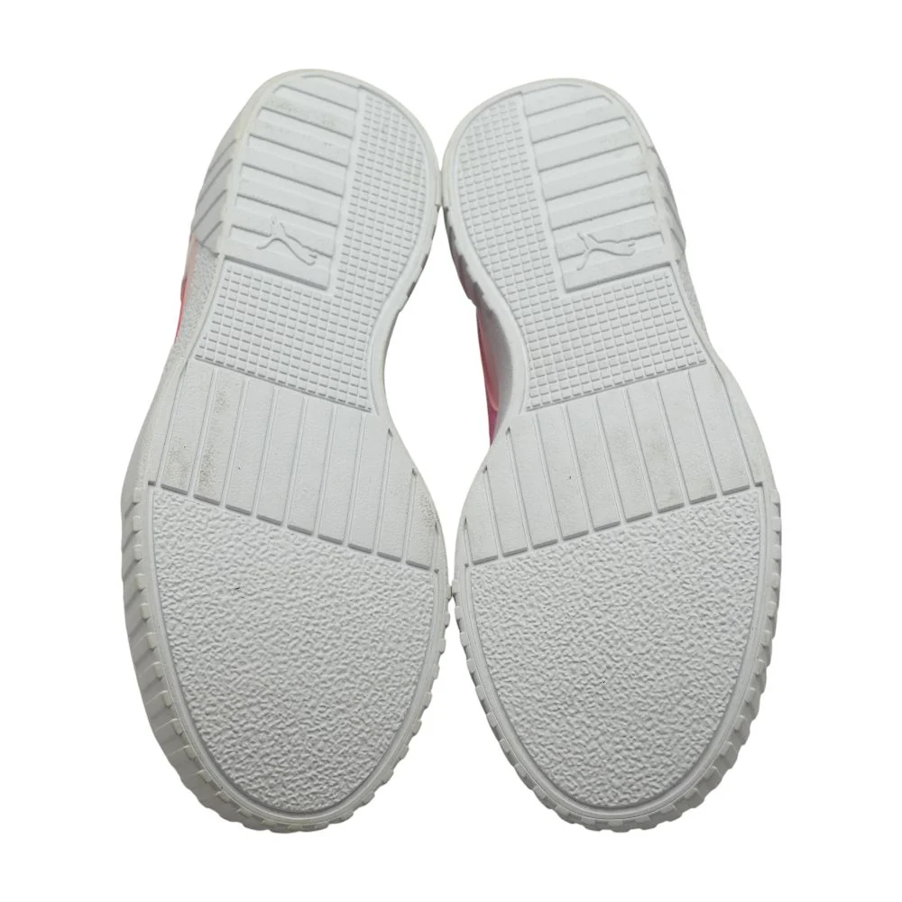 Cali Pink Leather Athletic Shoes - Image 3
