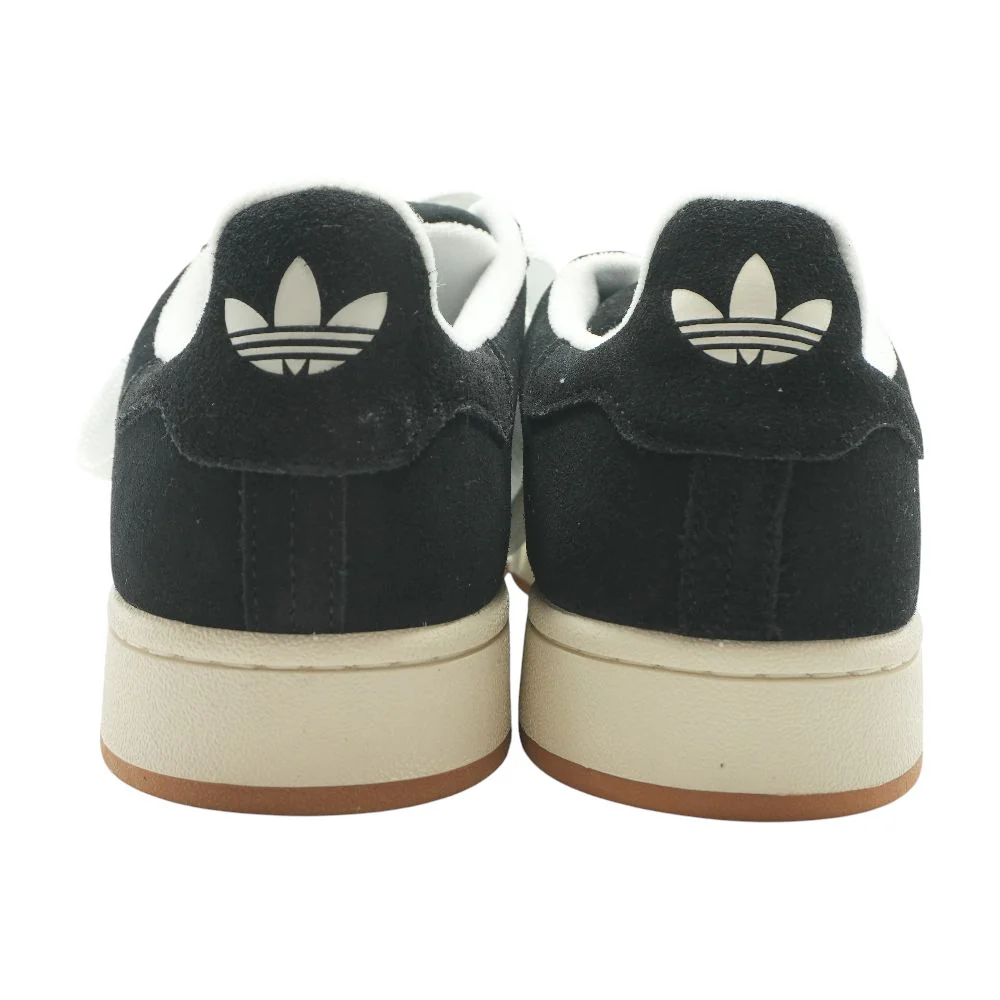 Campus 00s Black Leather Low Top Athletic Shoes - Image 2
