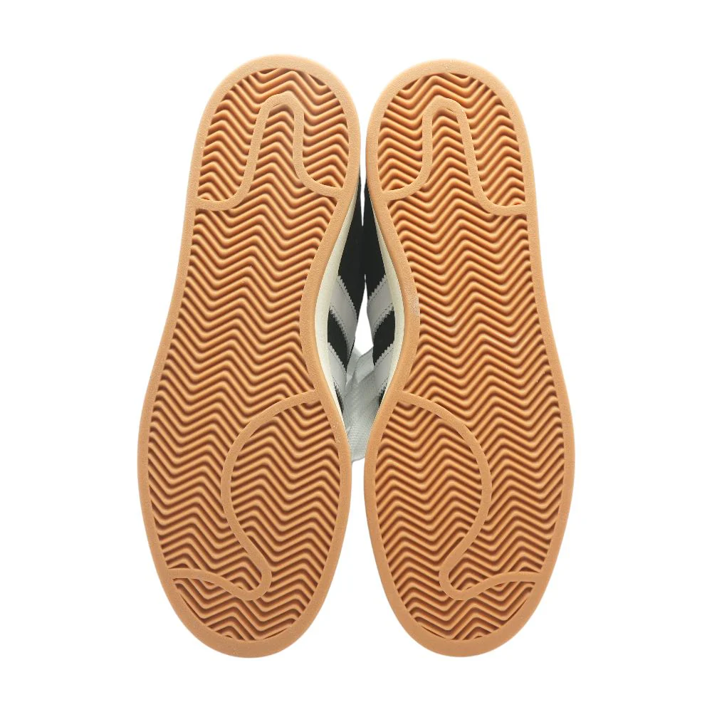 Campus 00s Black Leather Low Top Athletic Shoes - Image 3
