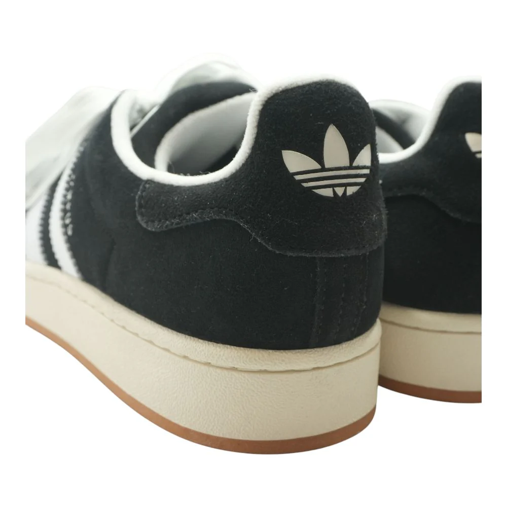 Campus 00s Black Leather Low Top Athletic Shoes - Image 4