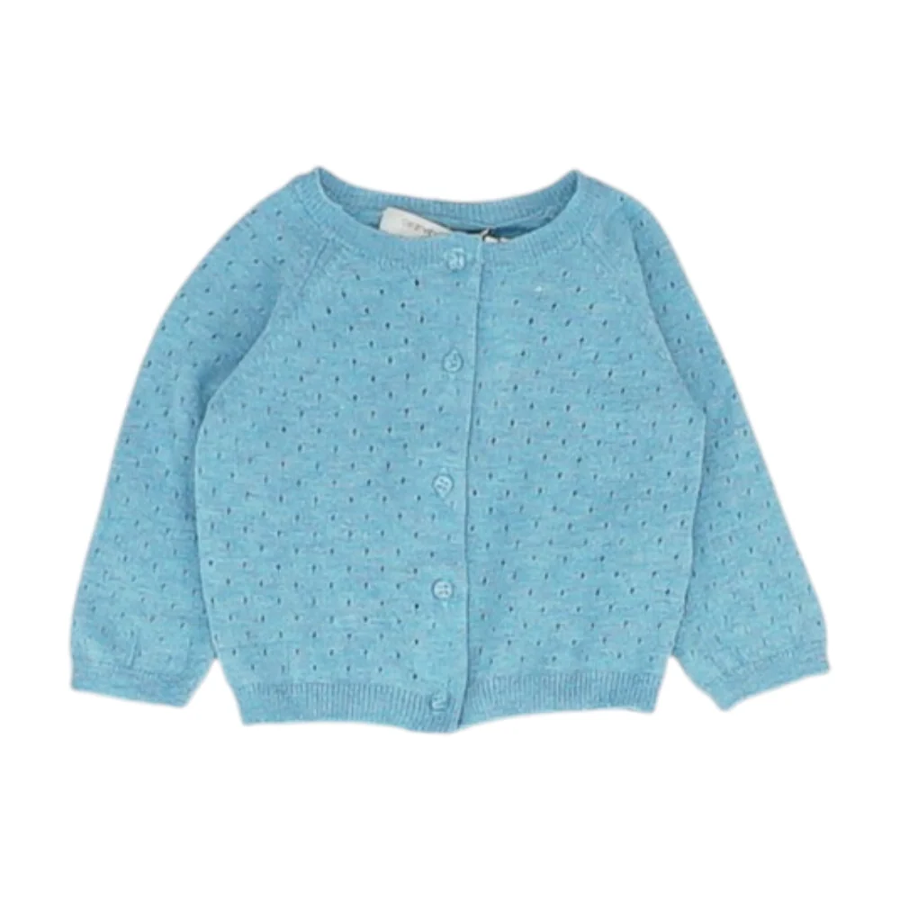 Blue Cardigan Sweater
