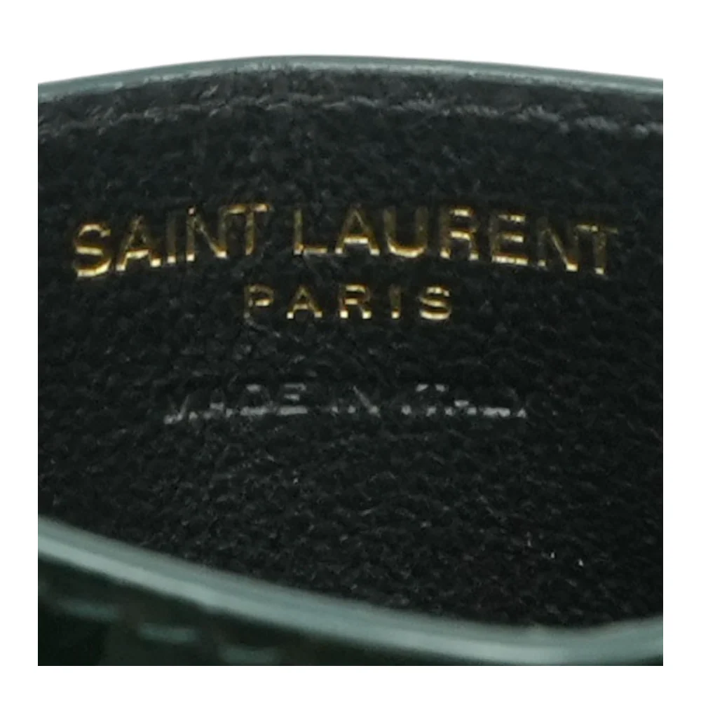 Fir Leaf Cassandre Card Case in Patent Leather - Image 4