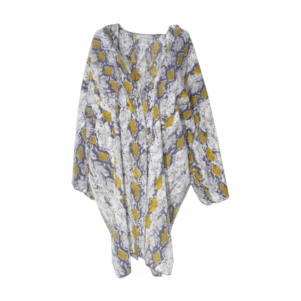 Navy Animal Print Cardigan