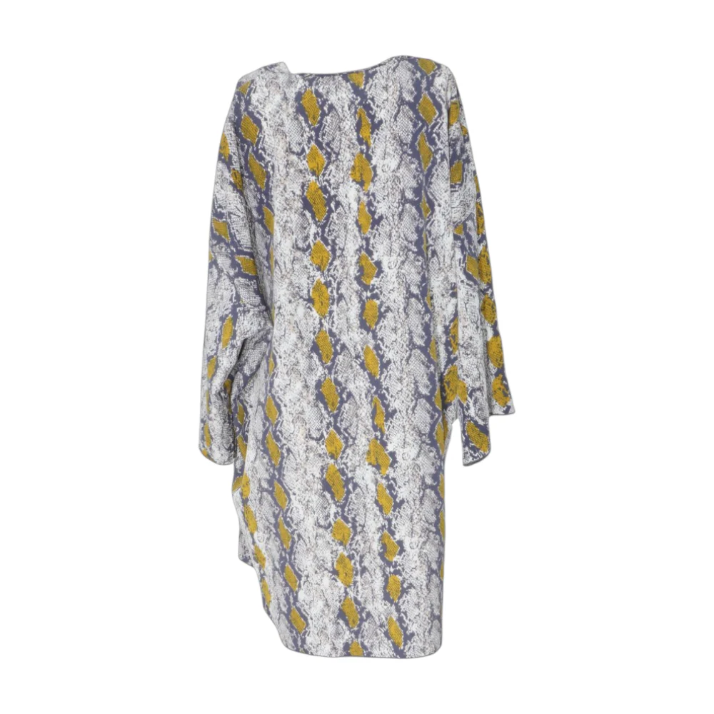 Navy Animal Print Cardigan - Image 2