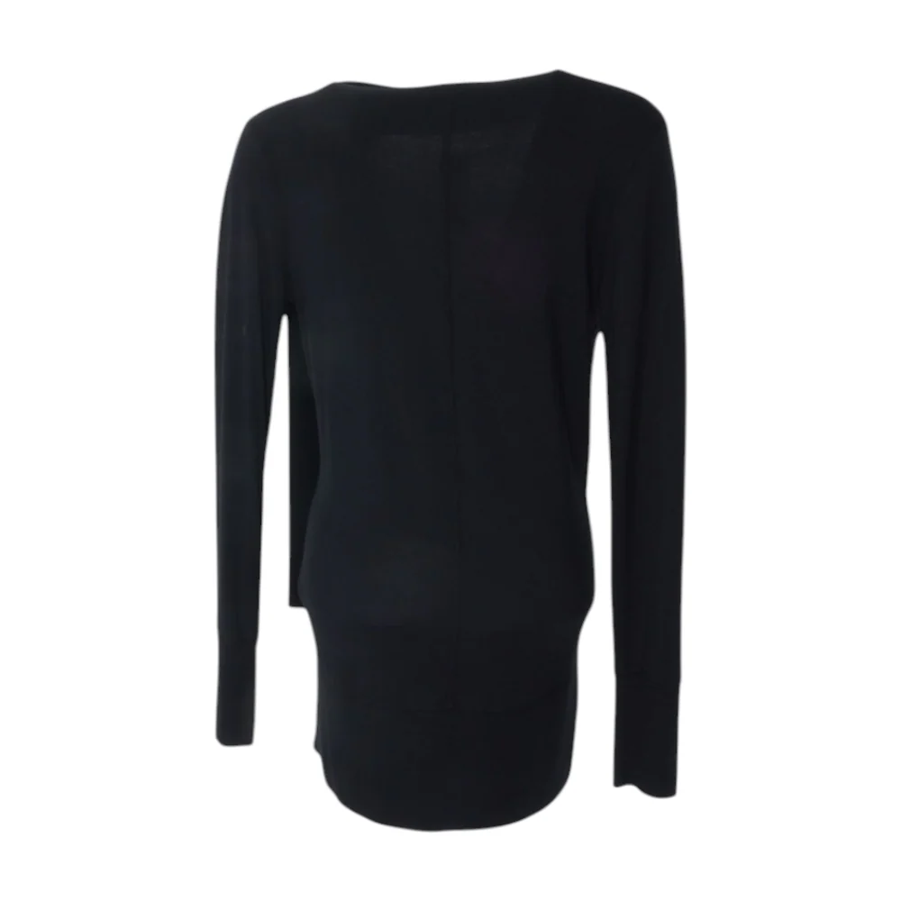 Black Cardigan Sweater - Image 2