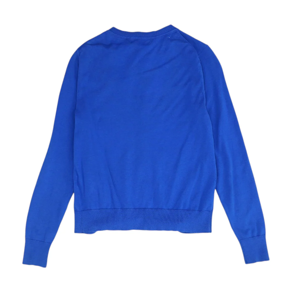 Blue Cardigan Sweater - Image 2