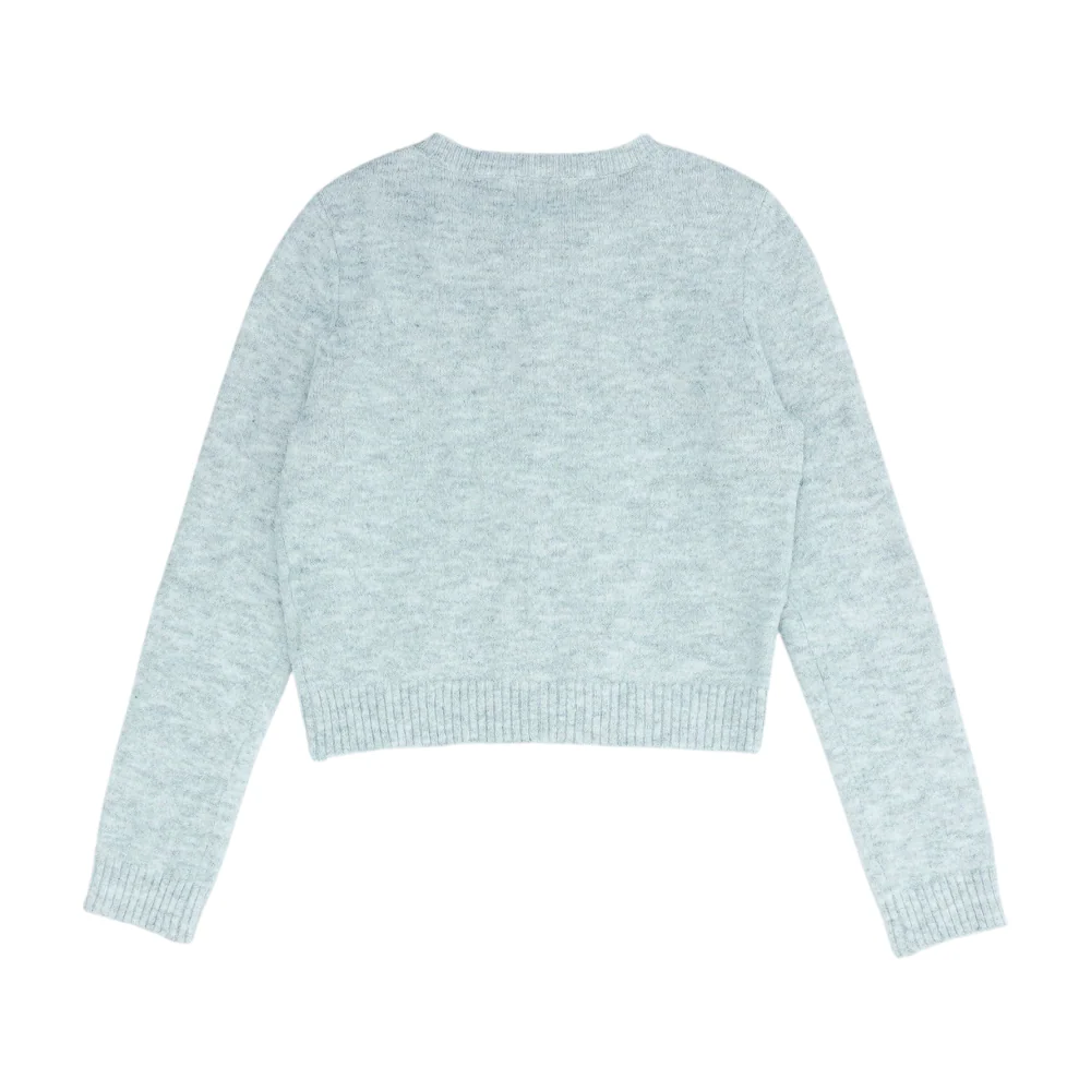 Gray Cardigan Sweater - Image 2