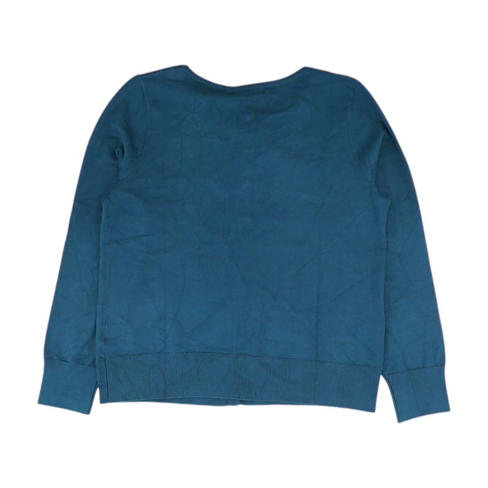 Green Cardigan Sweater - Image 2