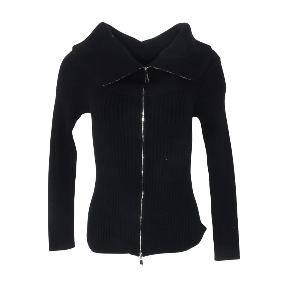 Black Cardigan Sweater