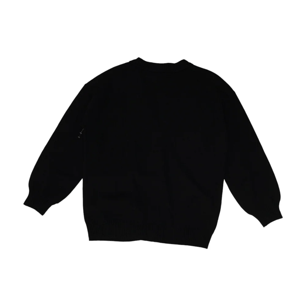 Black Cardigan Sweater - Image 2