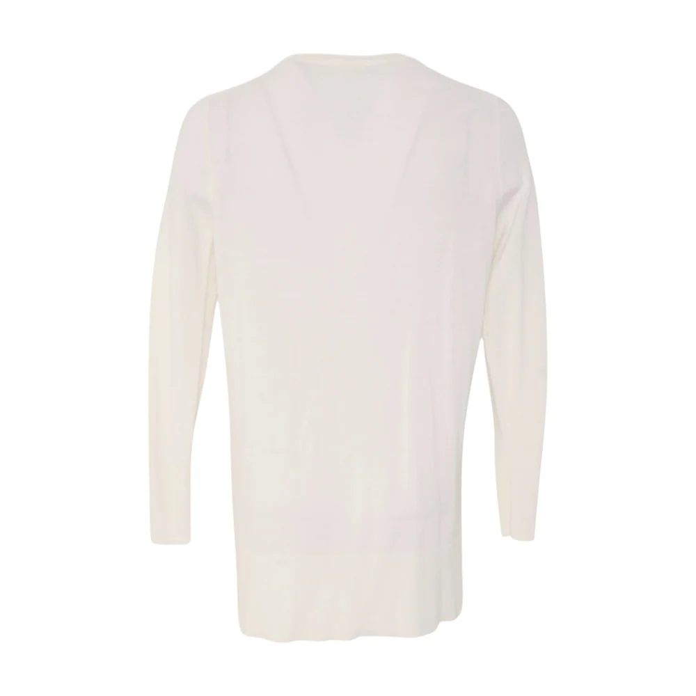 White Cardigan Sweater - Image 2