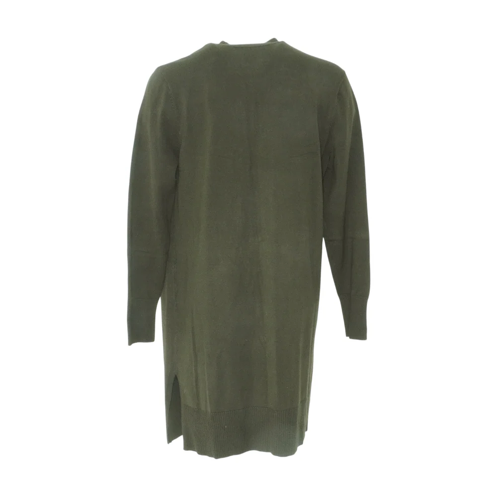 Olive Cardigan Sweater - Image 2