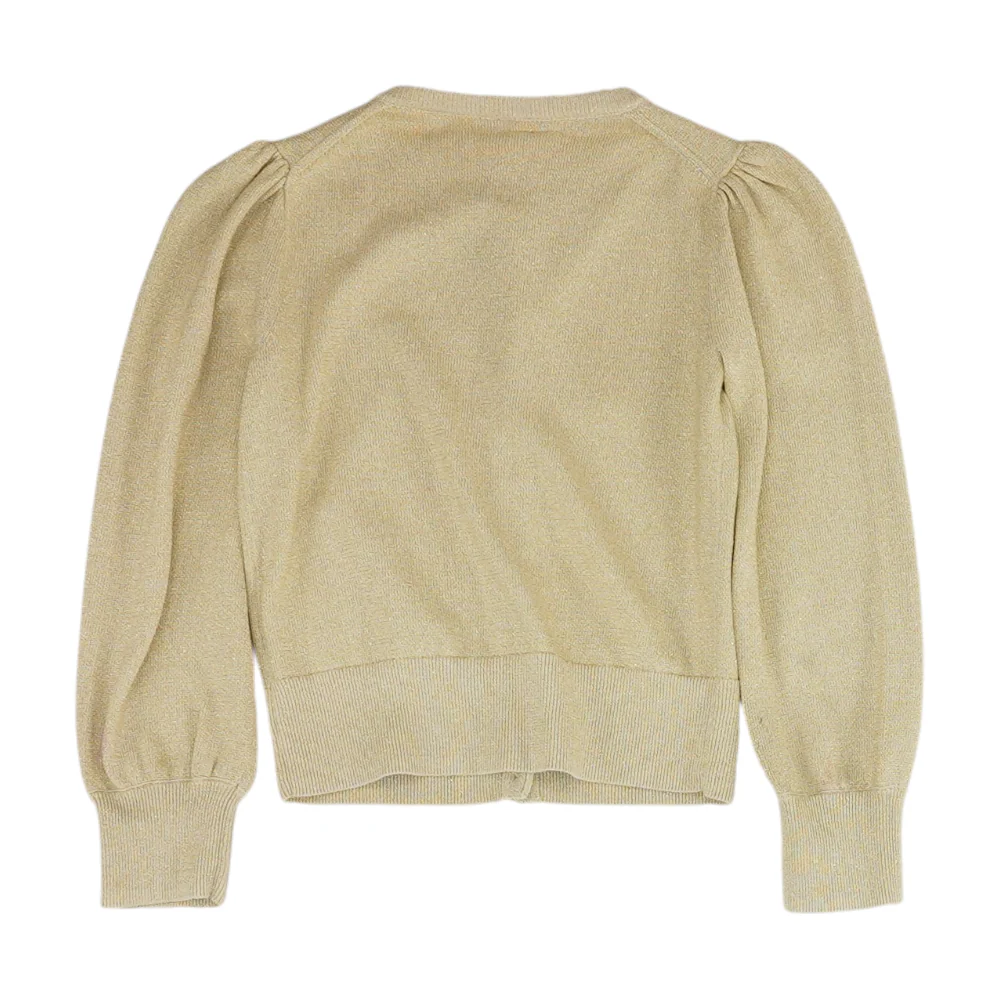 Gold Cardigan Sweater - Image 2