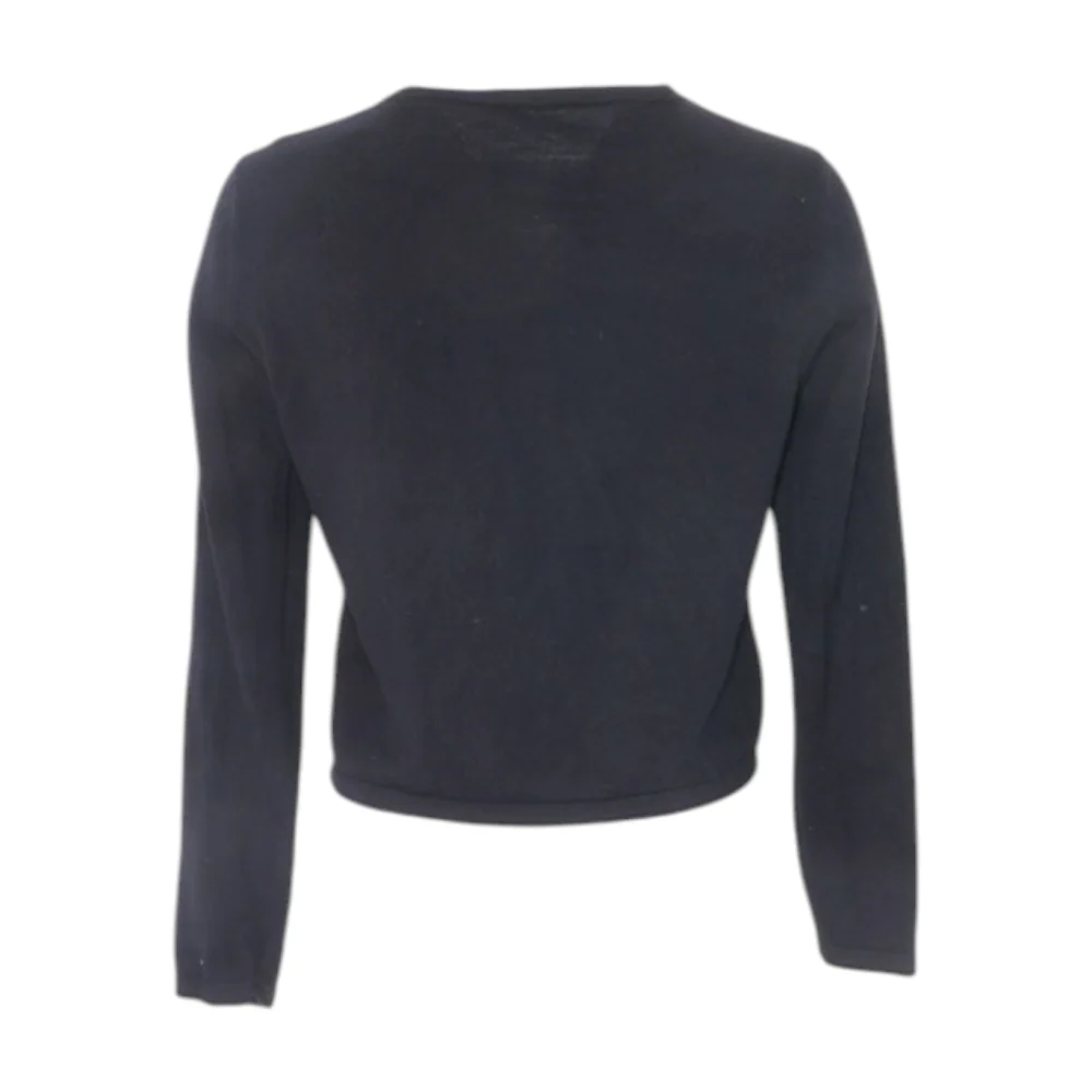 Black Cardigan Sweater - Image 2