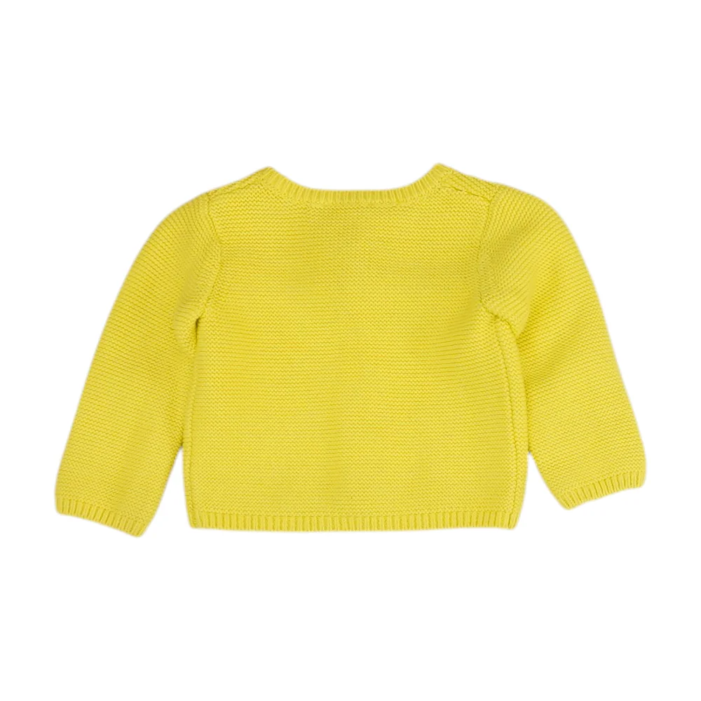 Yellow Cardigan Sweater - Image 2