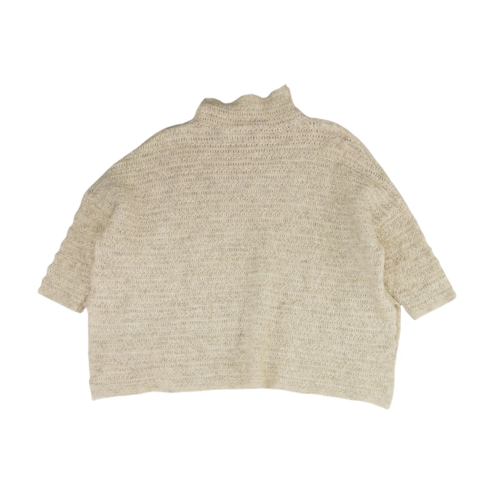 Beige Cardigan Sweater - Image 2