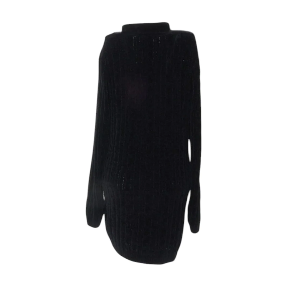 Black Cardigan Sweater - Image 2