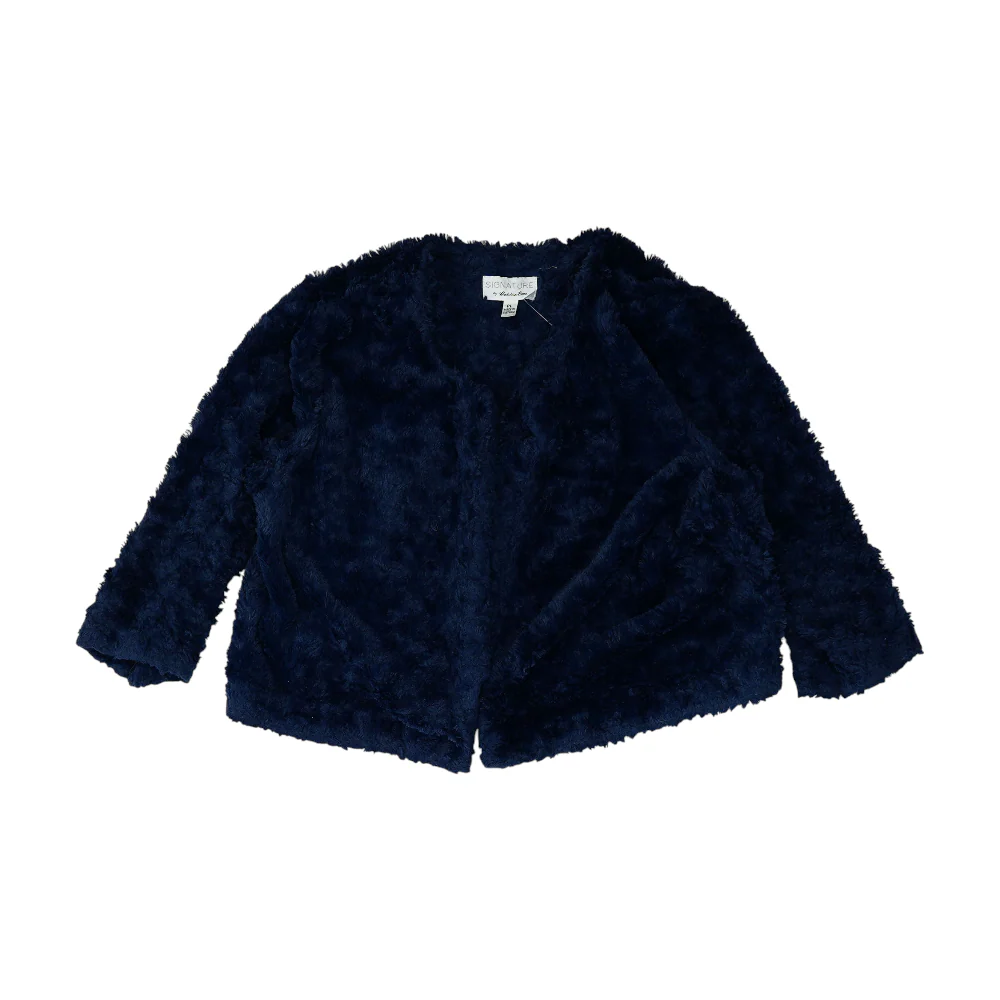 Navy Cardigan Sweater