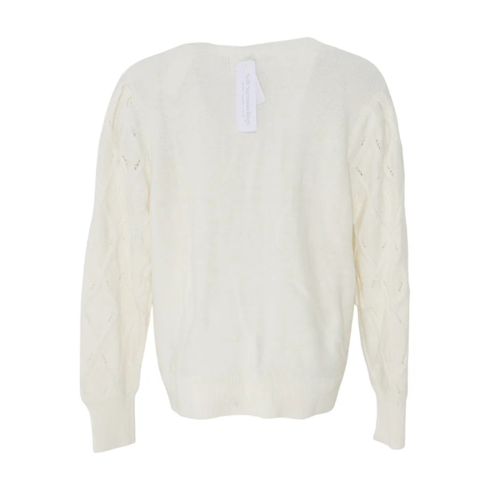 Ivory Plus Cardigan Sweater - Image 2