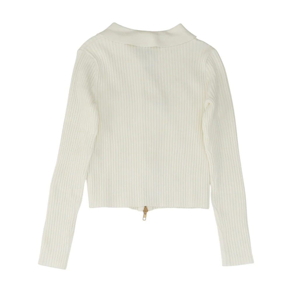 Ivory Cardigan Sweater - Image 2