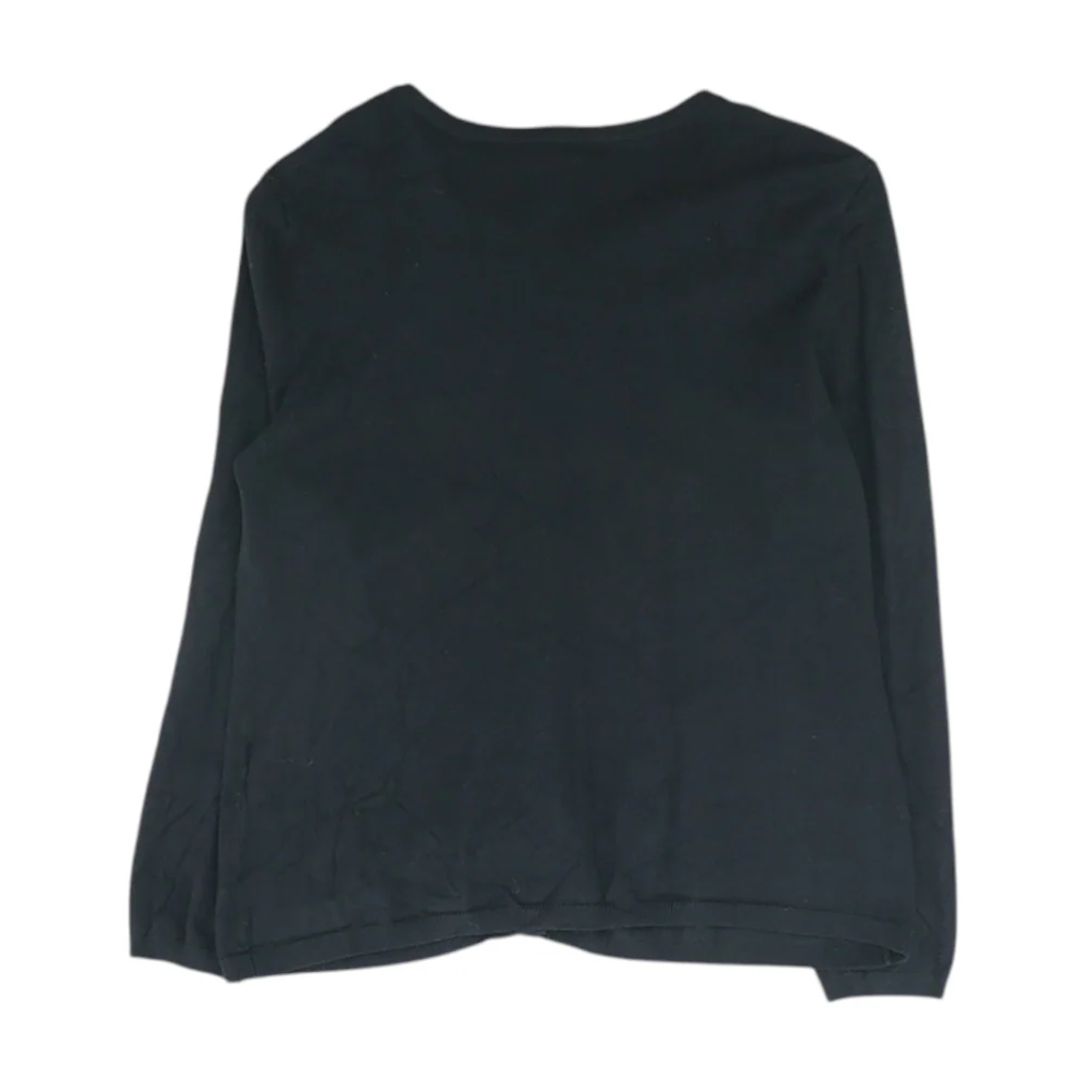 Black Cardigan Sweater - Image 2