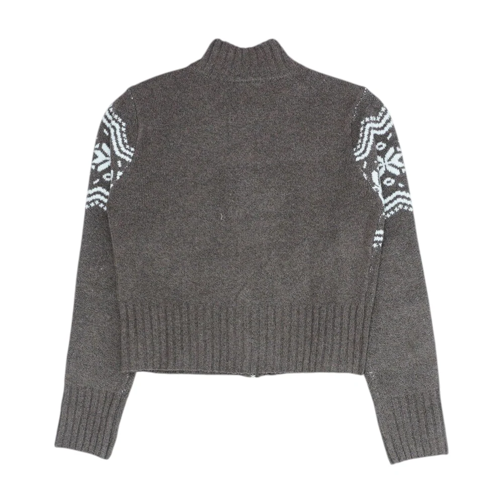 Brown Cardigan Sweater - Image 2