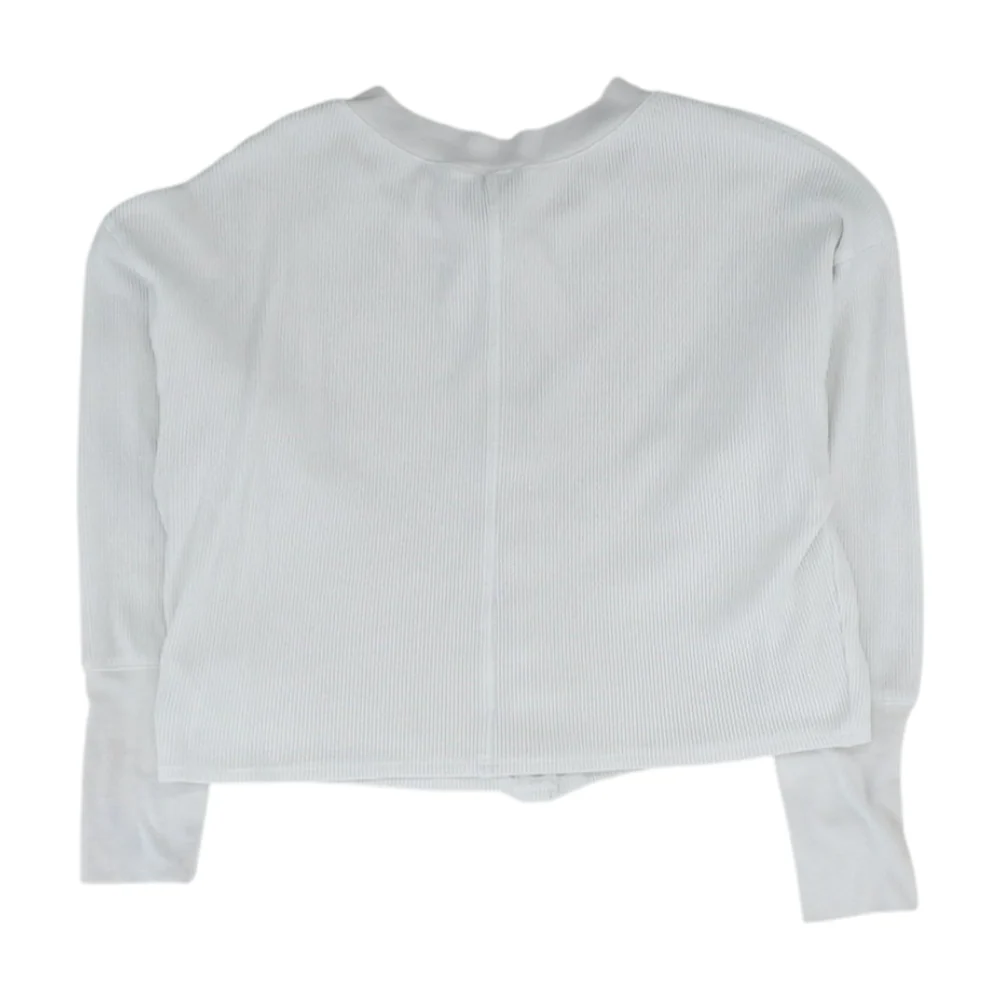 White Cardigan Sweater - Image 2